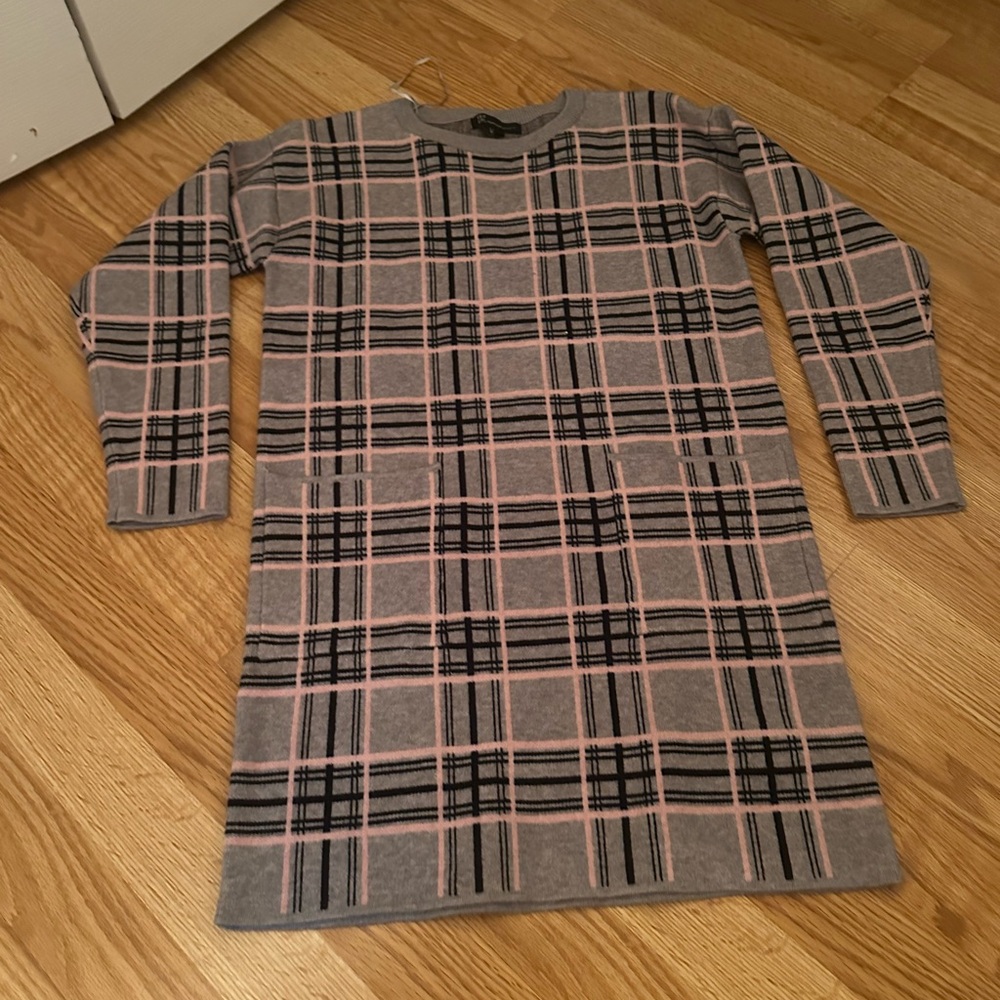INC size small plaid dress